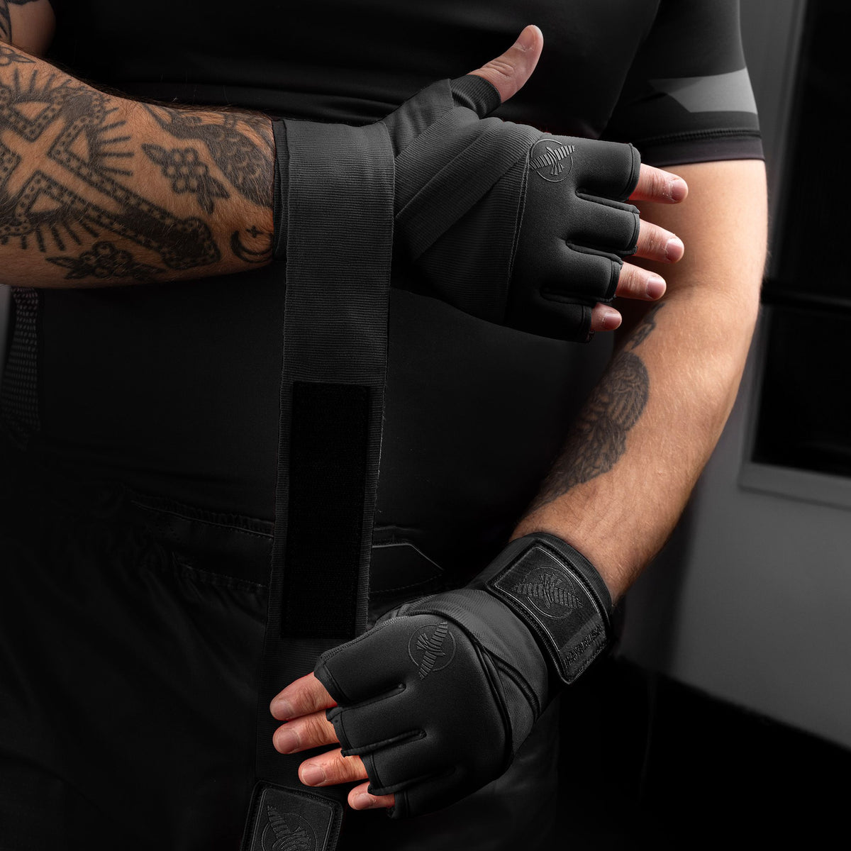 Hayabusa Handwraps Knuckle Guard - Zwart