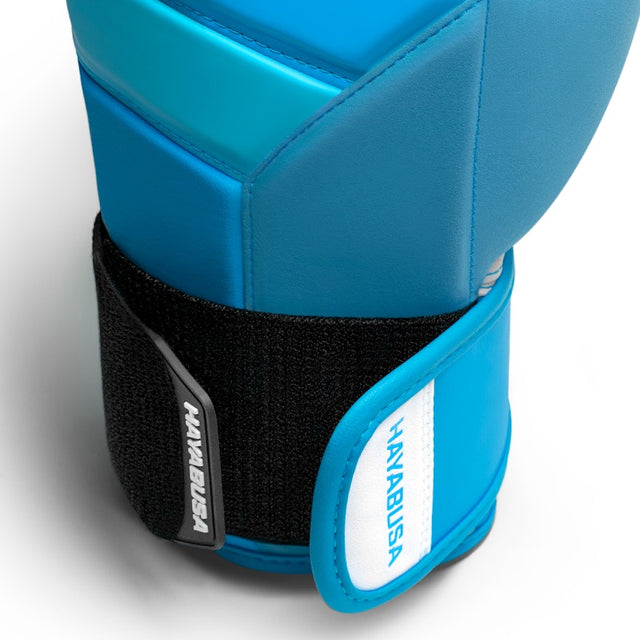 Hayabusa T3 Neon Boxing Gloves - Blue