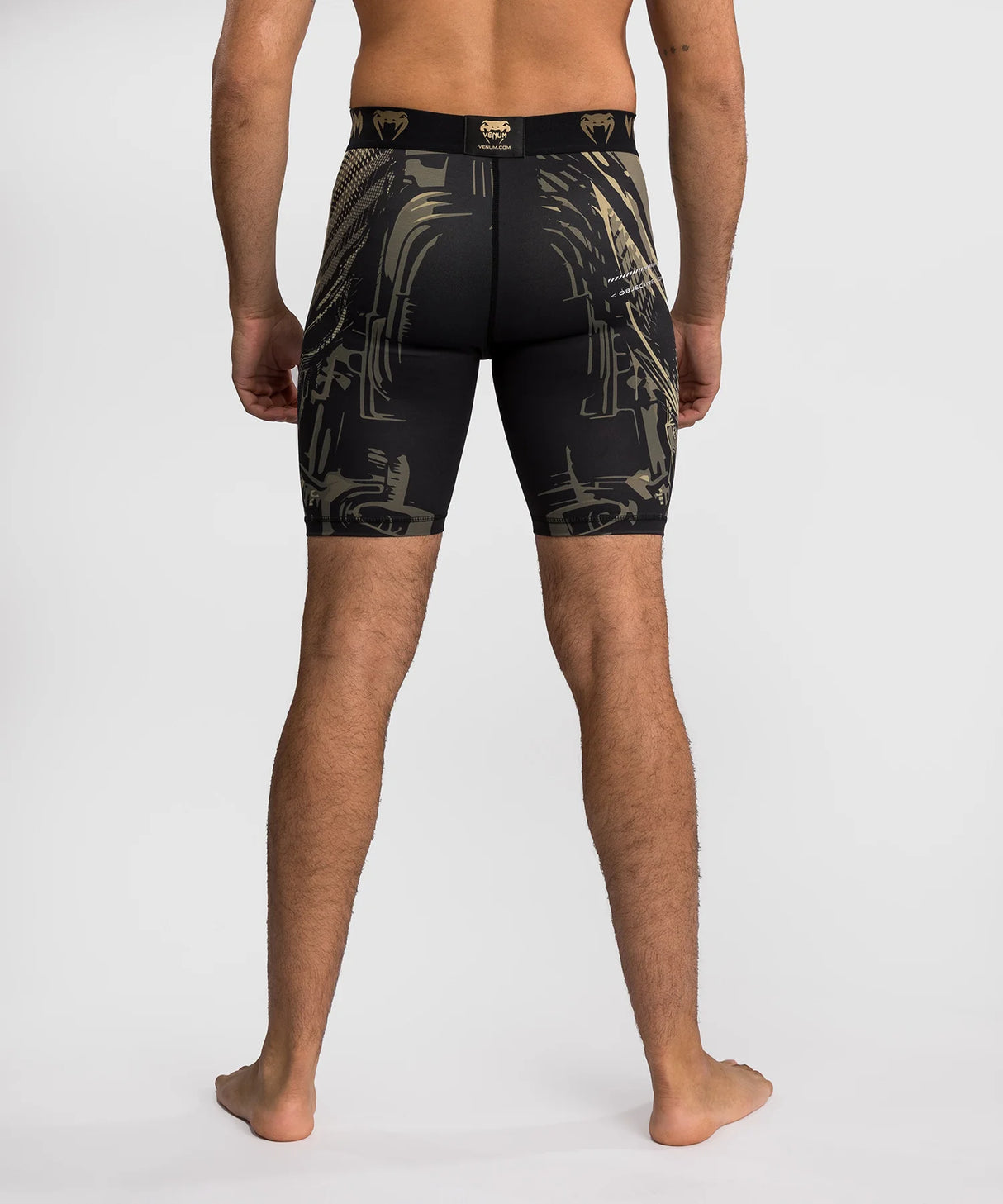 Venum Compressie Shorts Invader - Zwart/Zand