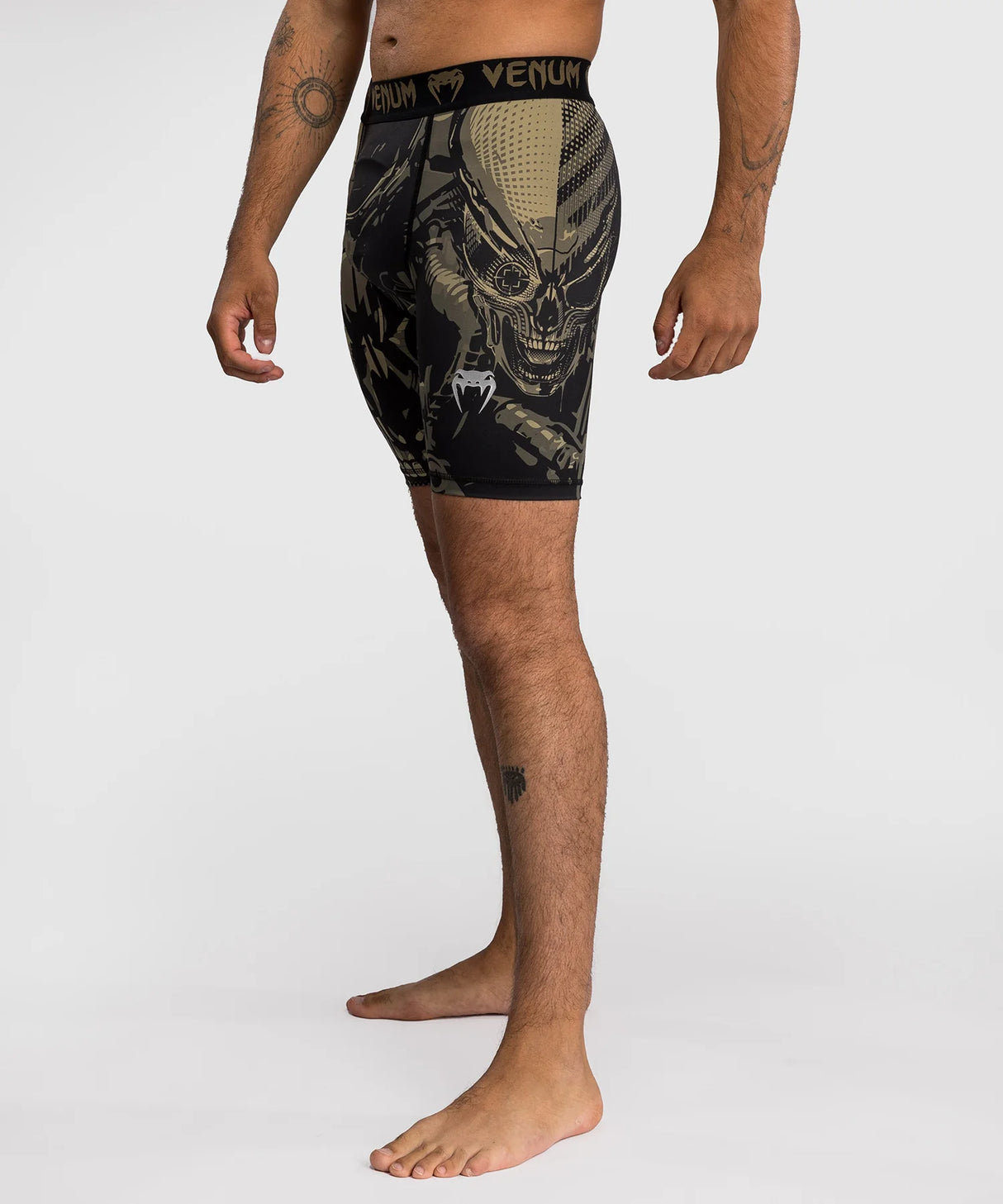 Venum Compressie Shorts Invader - Zwart/Zand