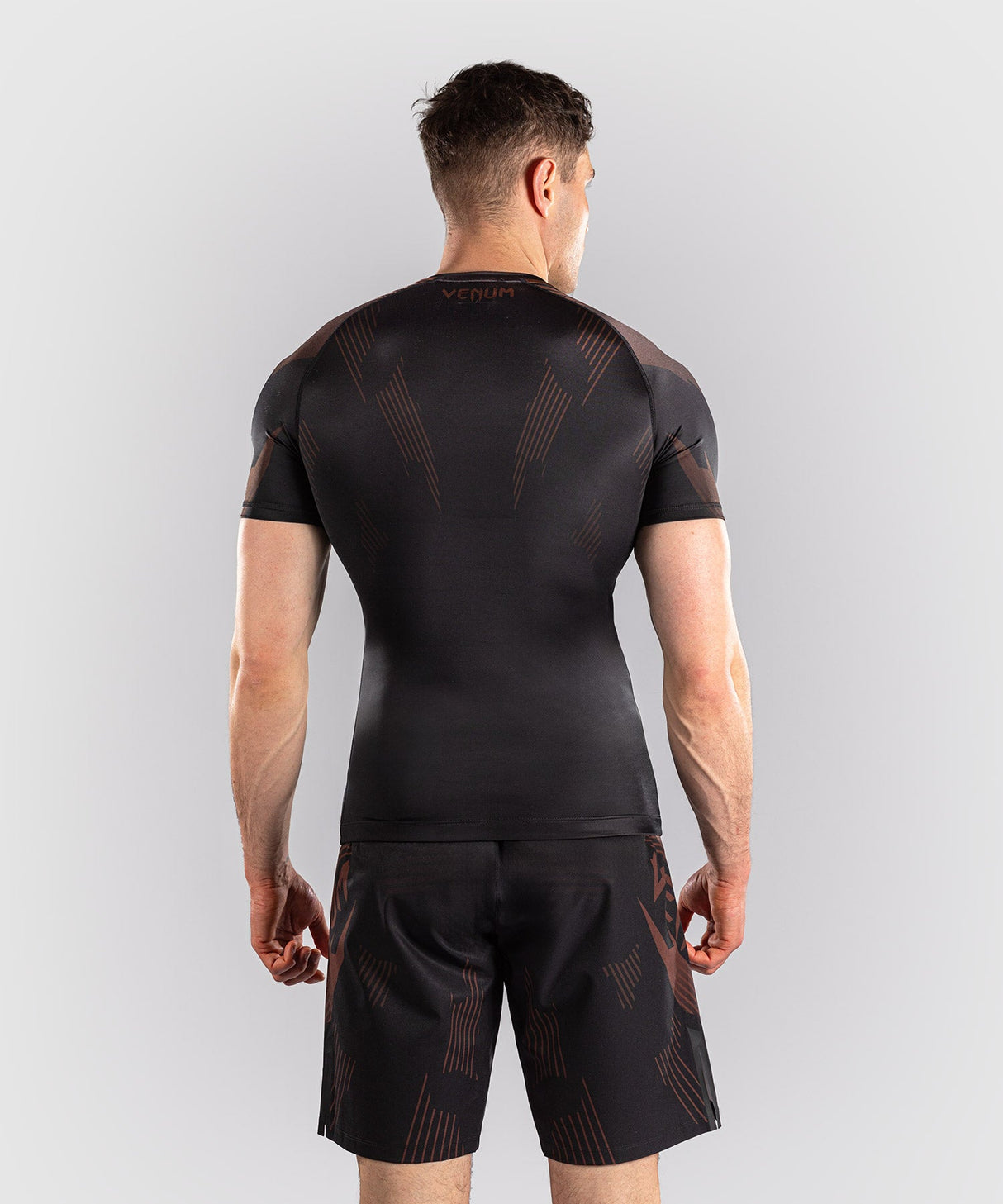 Venum Rashguard No-Gi 6.0 - Zwart/Bruin