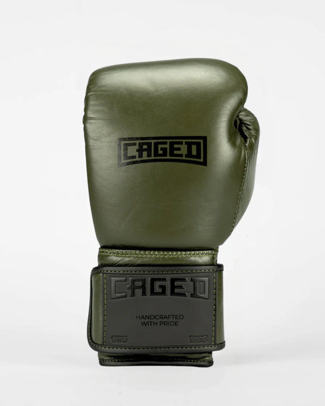 Luvas de boxe Caged X Series – Cáqui/Preto