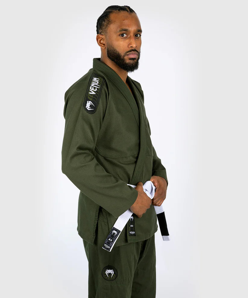 Venum BJJ Gi First - Kaki Groen - incl. witte band