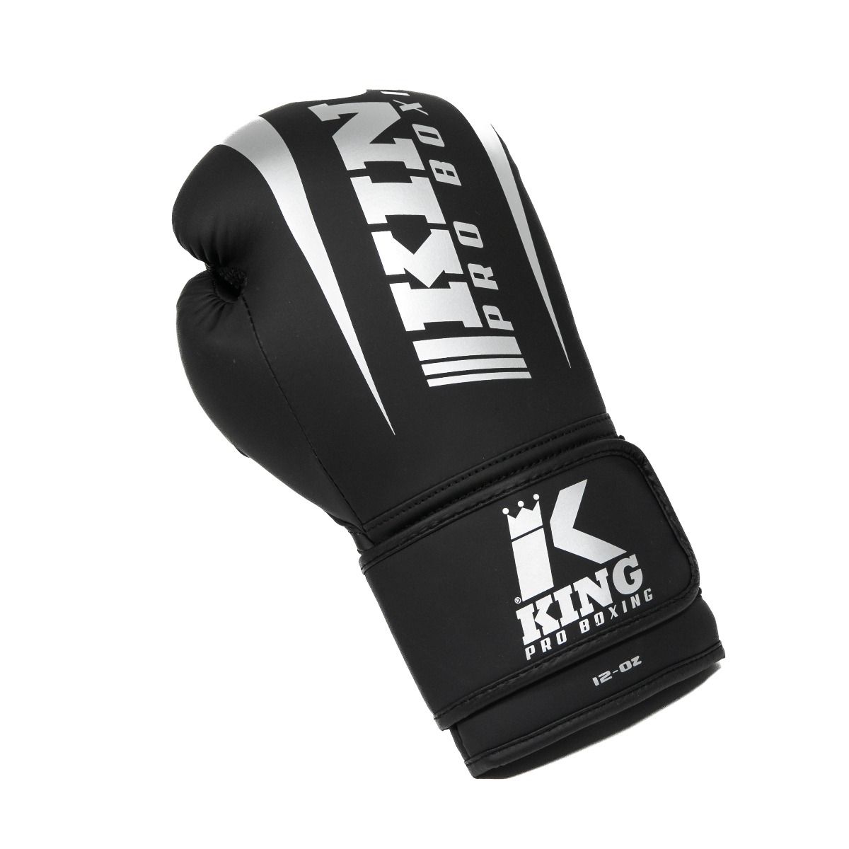King Pro Boxing Bokshandschoenen Revo - Zwart/Zilver