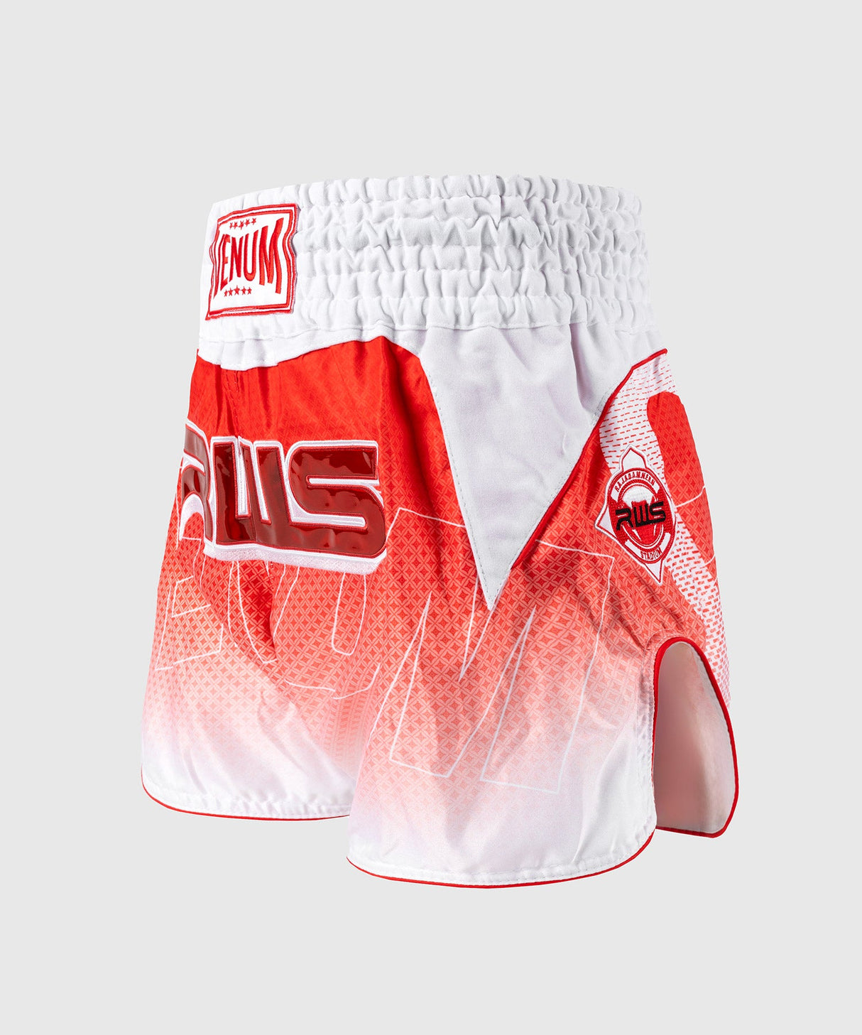 Venum x RWS 2.0 Muay Thai Shorts - Wit/Rood