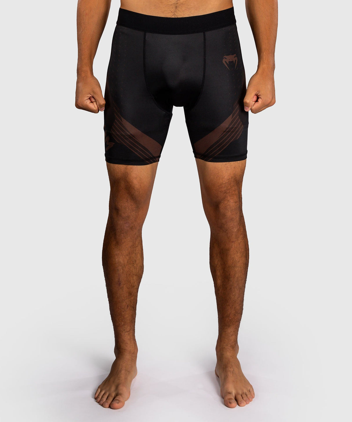 Venum No-Gi 6.0 Compressieshort - Zwart/Bruin