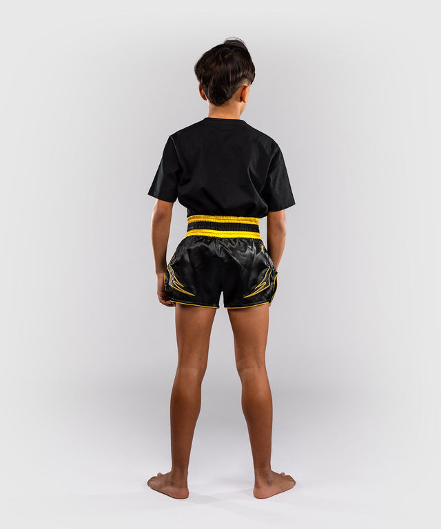 Venum Muay Thai Shorts Bangkok Fury Kinderen - Zwart/Goud