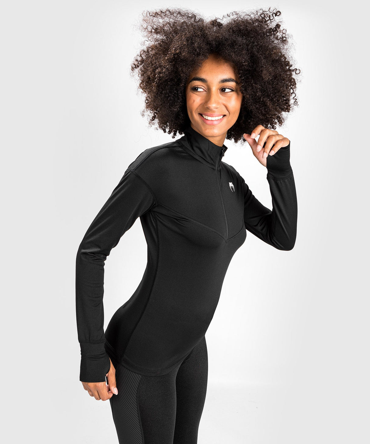 Venum Long Sleeves Essential - Zwart