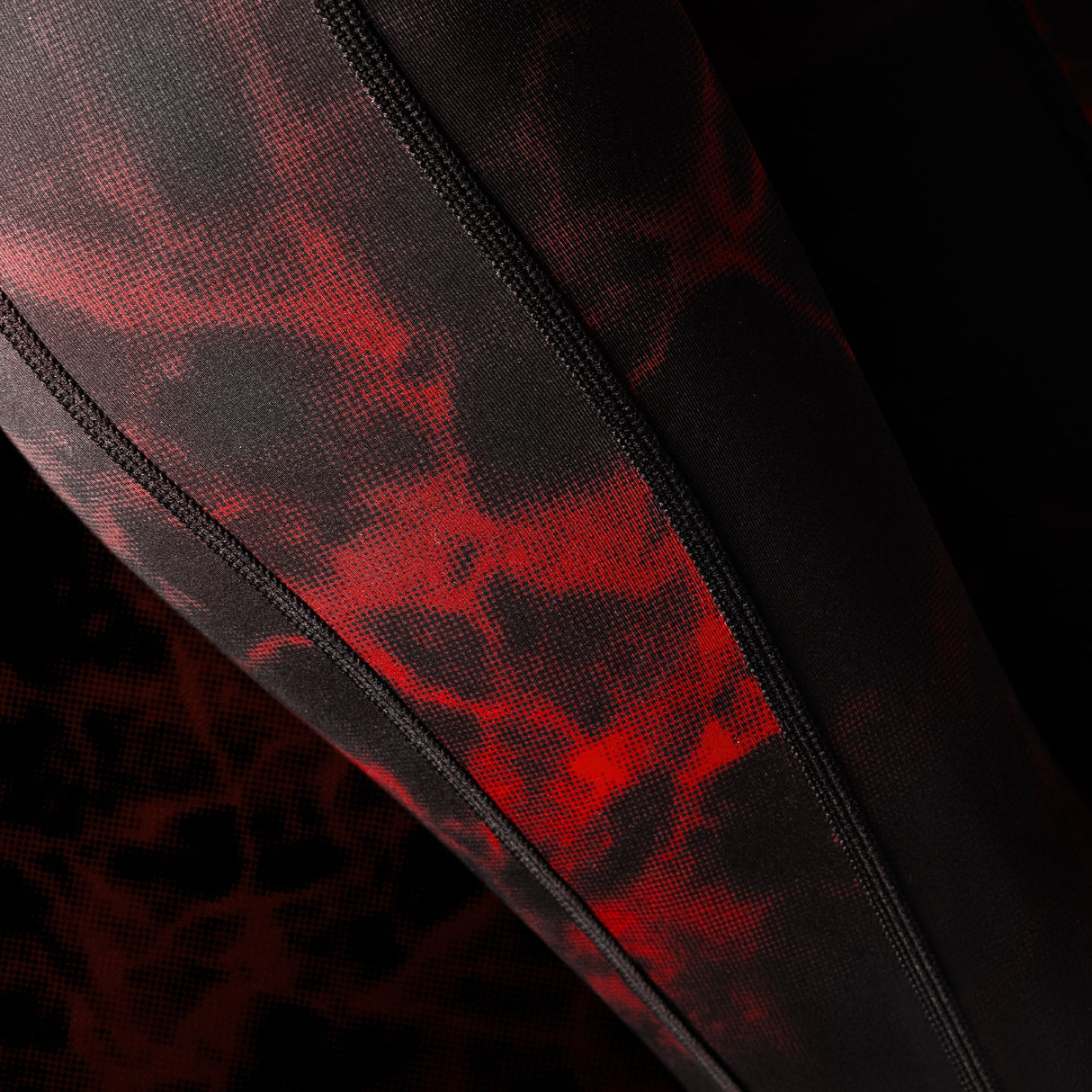 Hayabusa x UFC BJJ Leggings Dames - Zwart/Rood