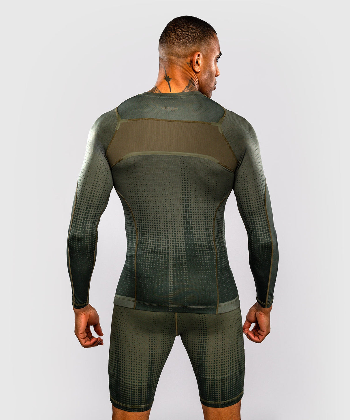 Venum Rashguard Stealth - Kaki/Legergroen