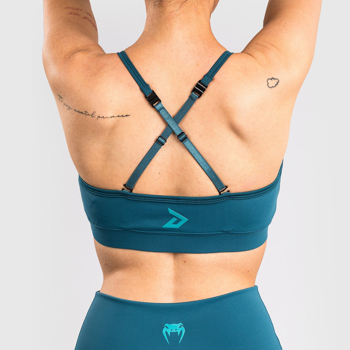 Venum x Demi Sportbeha - Azuurblauw