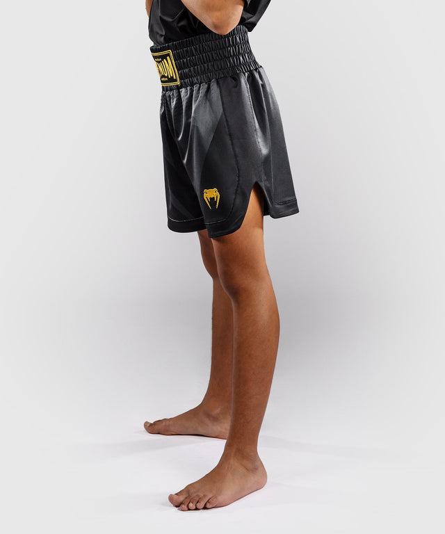 Venum Attack Boksshort Kinderen - Zwart/Goud