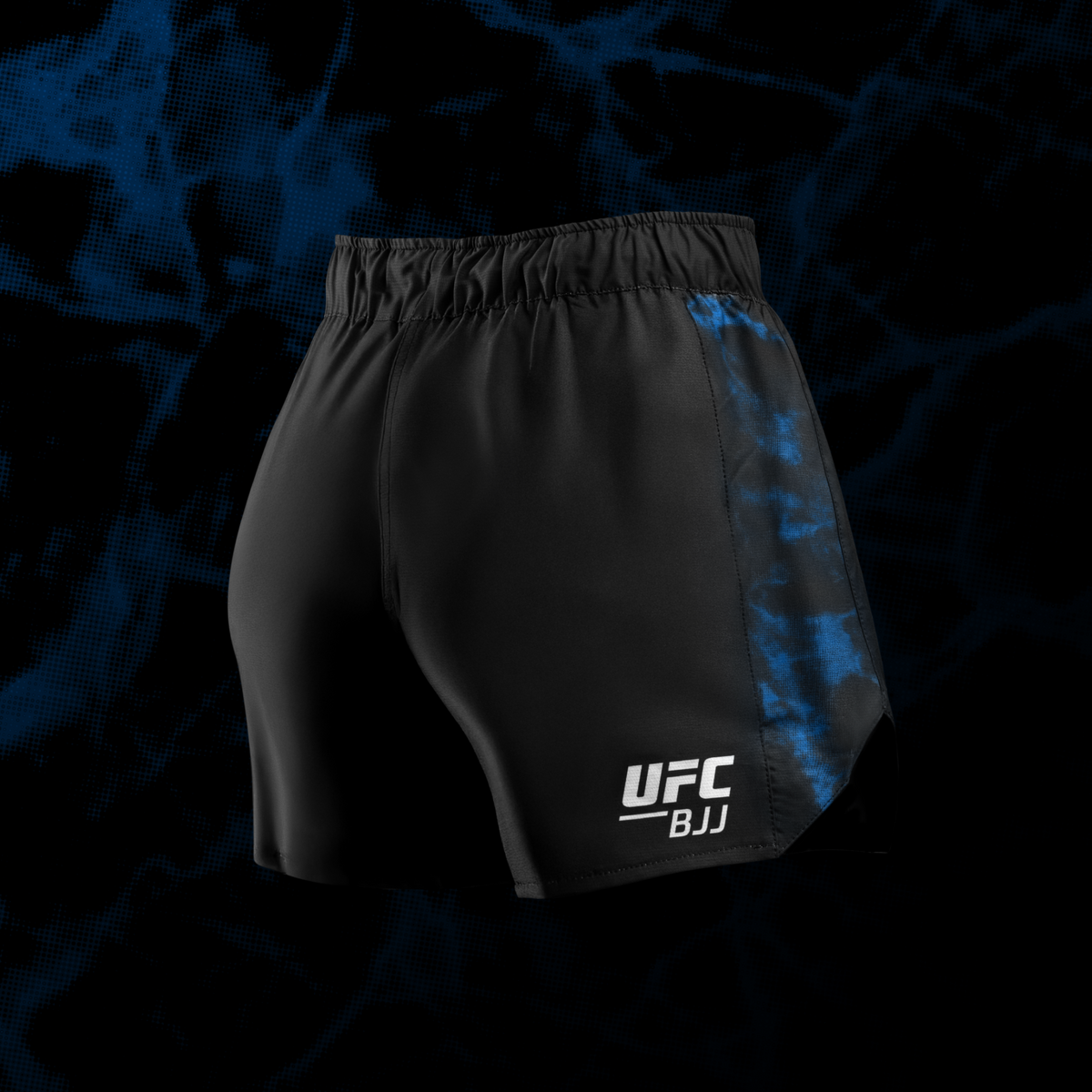 Hayabusa x UFC BJJ MMA Shorts Dames - Zwart/Blauw