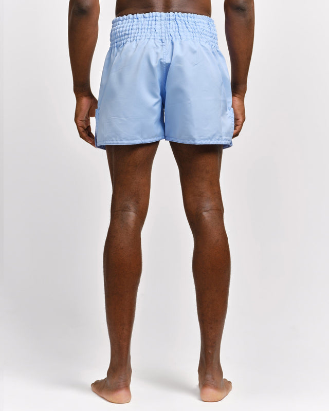 Shorts de Muay Thai Caged Classic – Bleu clair