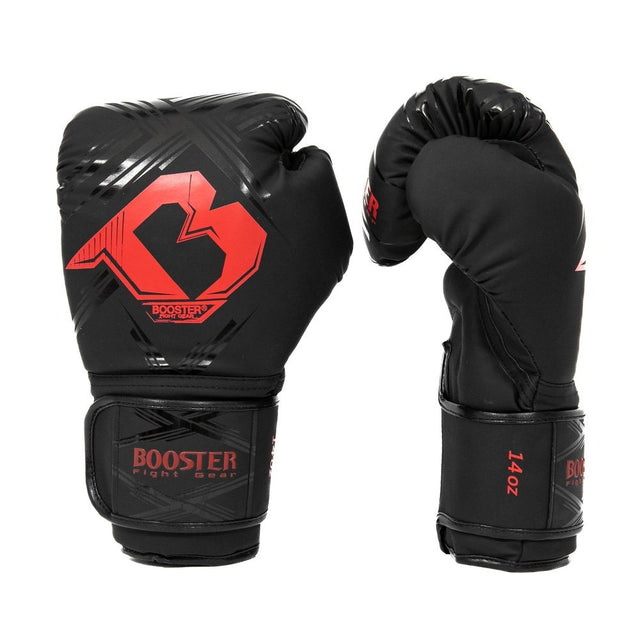 Gants de boxe Booster BFG Alpha – Noir/Rouge