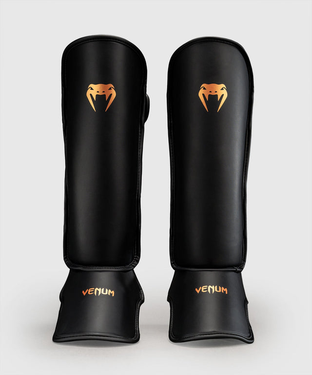 Tibiere Venum Contender 1.5 – Negru/Cupru