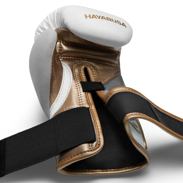 Hayabusa Boxing Gloves T3 Kids – White/Gold