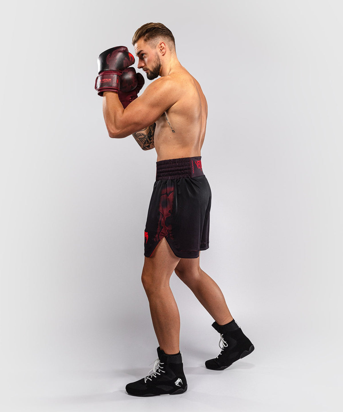 Venum Boksshorts Spectre - Zwart/Rood