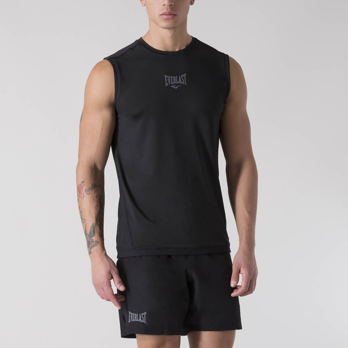 Everlast Compressie Tank Top - Zwart