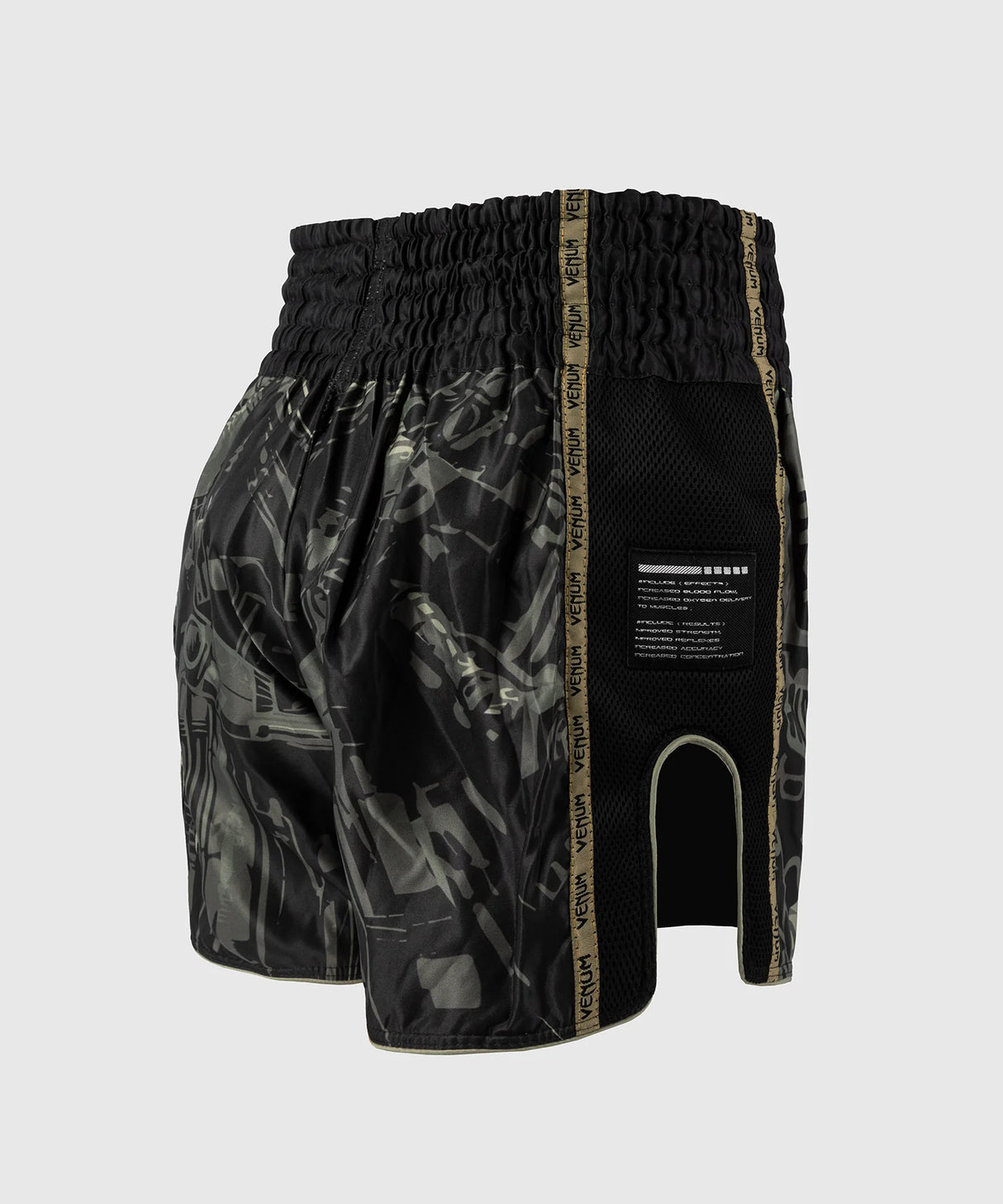 Venum Muay Thai Shorts Invader - Zwart/Zand