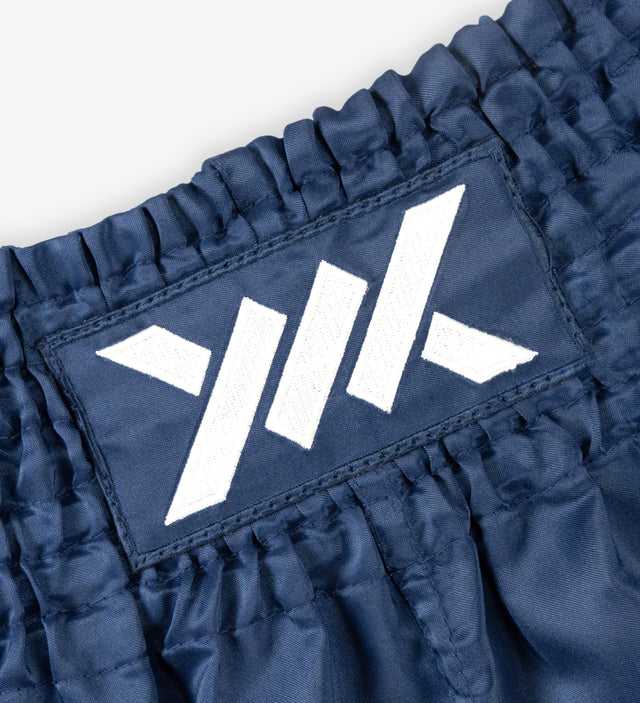 Caged Classic Muay Thai Shorts - Navy Blue
