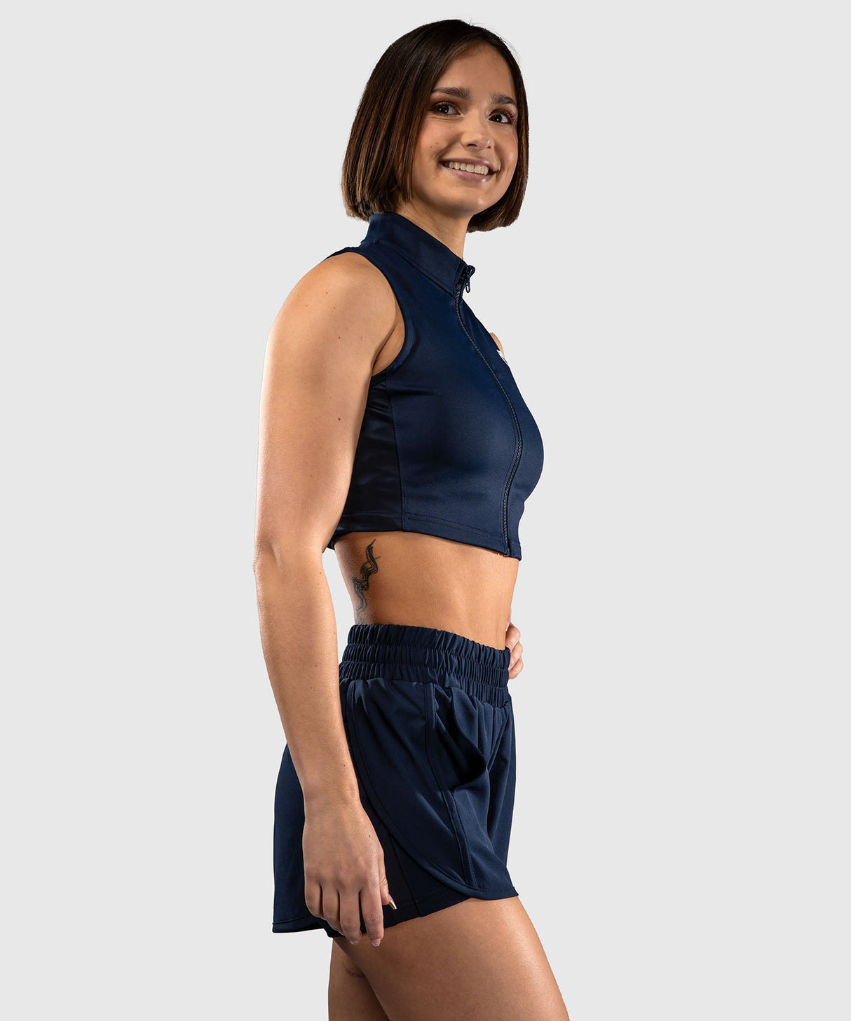 Venum Crop Top Sculpt Shape - Marineblauw