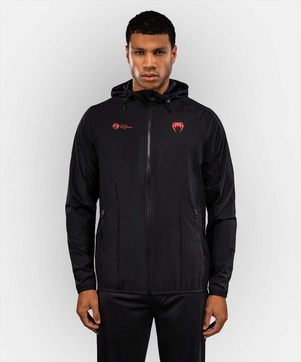 Venum x Roger Gracie Jas Signature - Zwart/Rood