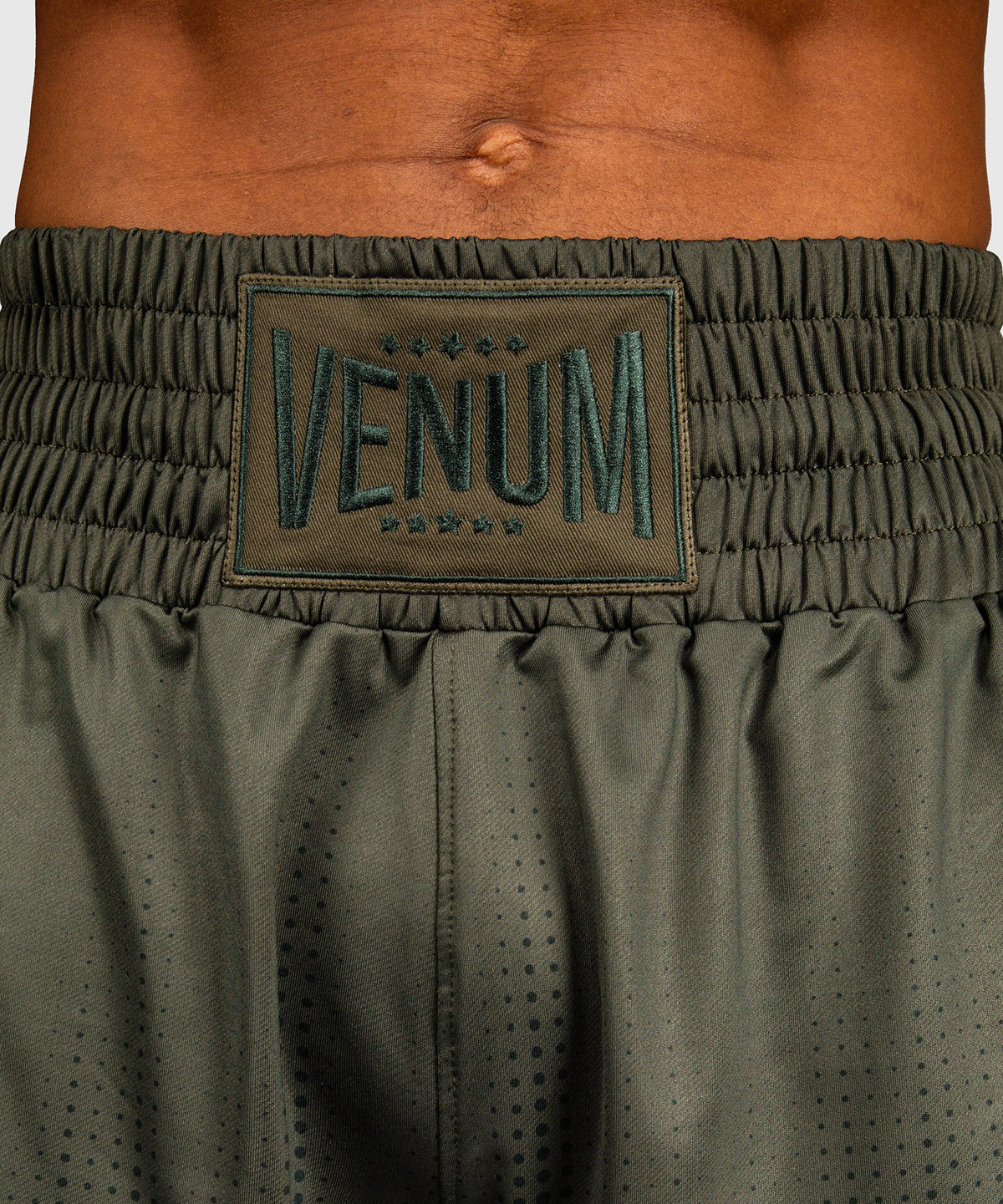 Venum Boksshorts Stealth - Kaki/Donkergroen