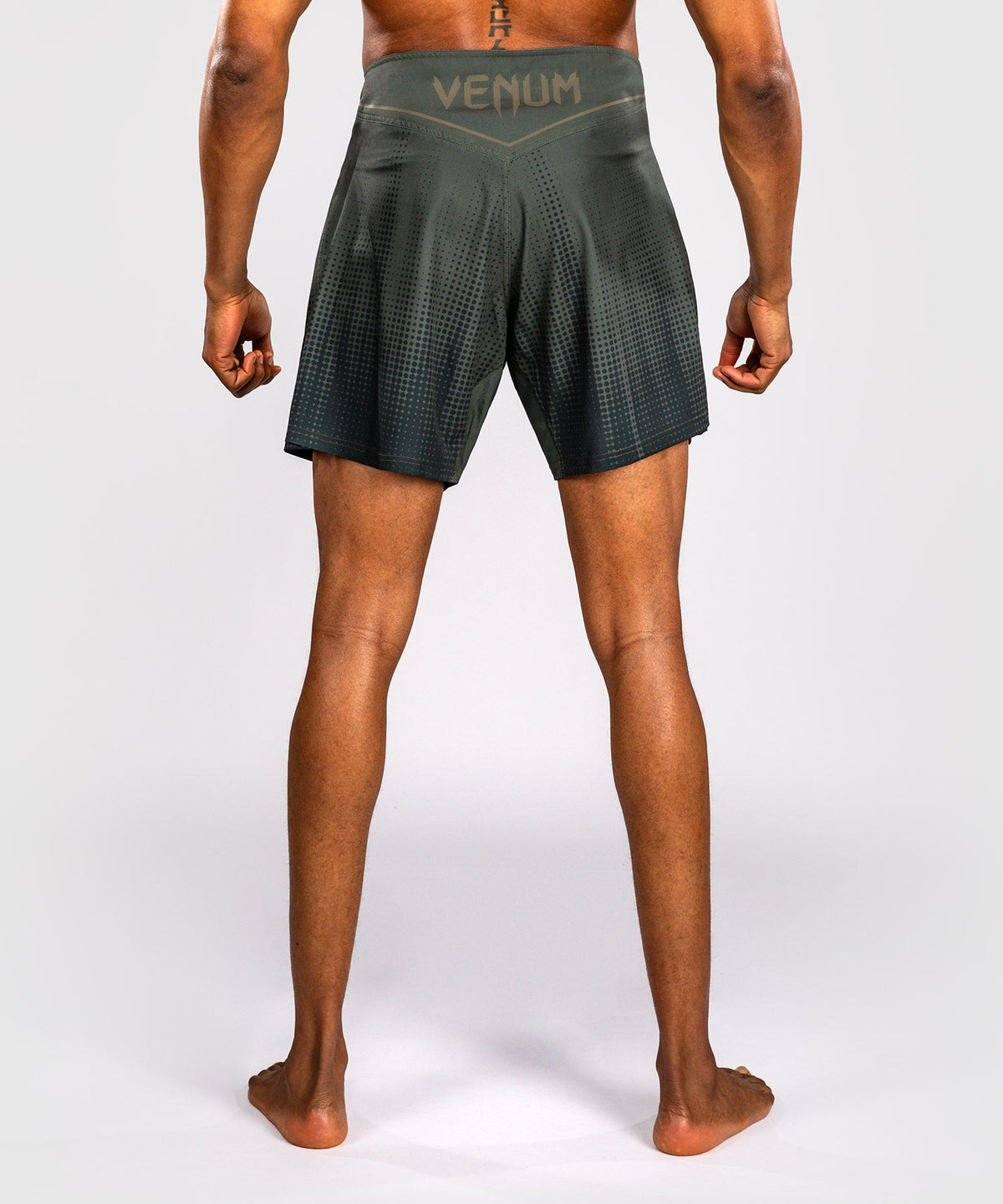 Venum MMA Shorts Stealth - Kaki/Donkergroen