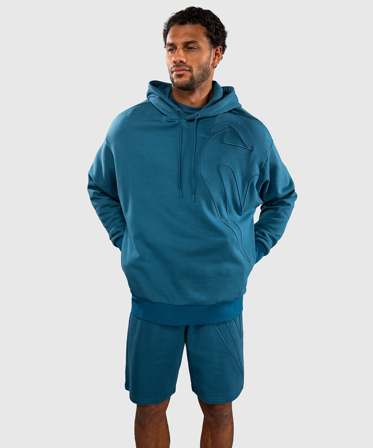Venum Hoodie Giant 3D - Oceaanblauw