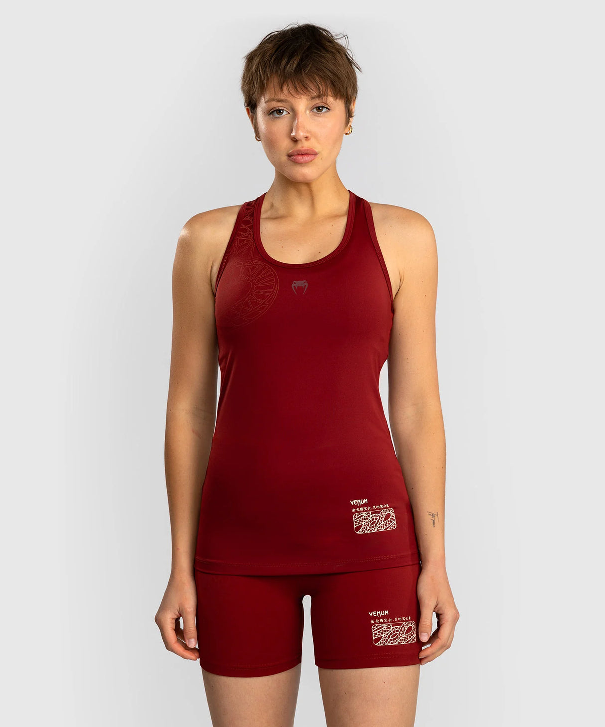 Venum Dames Tank Top Serpenti - Burgundy