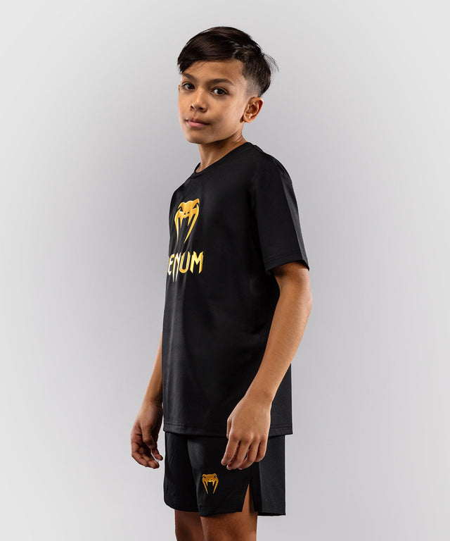 Venum T-Shirt Classic Dry Tech Kinderen - Zwart/Goud