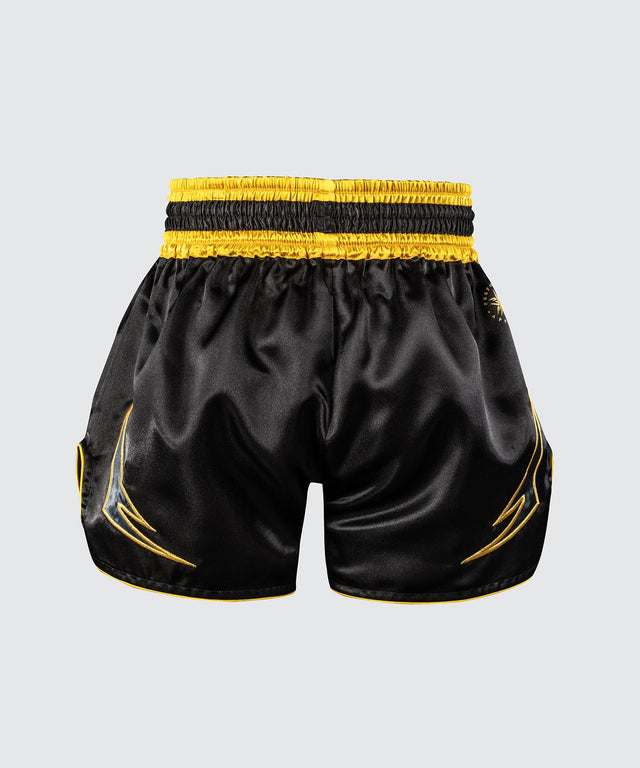 Venum Muay Thai Shorts Bangkok Fury - Zwart/Goud