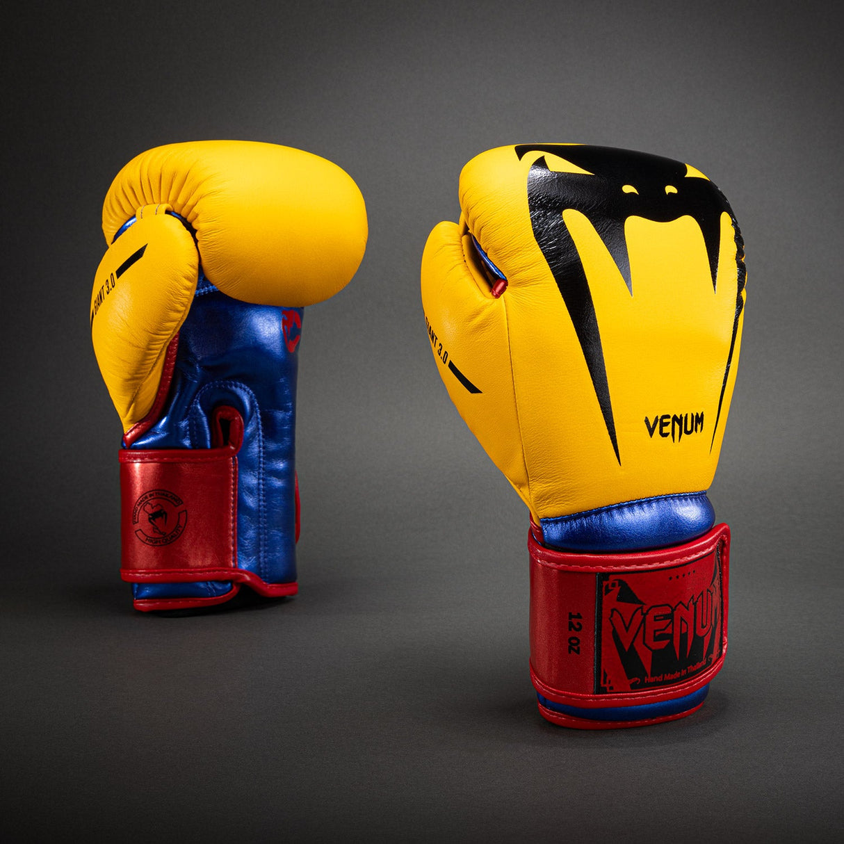 Venum Bokshandschoenen Giant 3.0 - Geel/Blauw/Rood