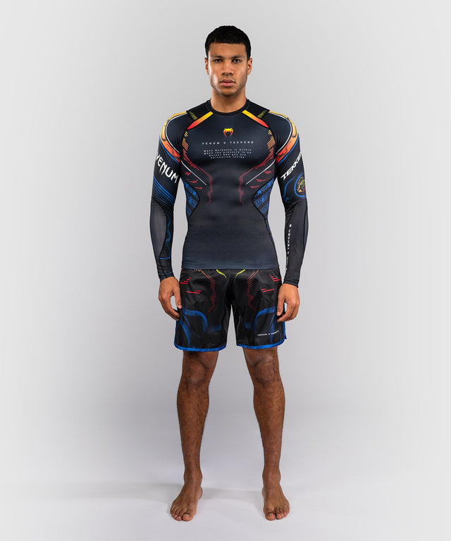 Venum Rashguard TEKKEN 8 Yoshimitsu – Schwarz/Orange – Foto 7