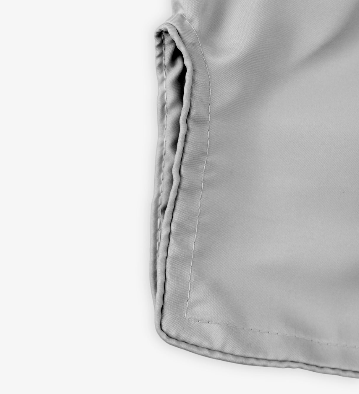 Caged Muay Thai Shorts Classic - Licht Grijs/Zwart