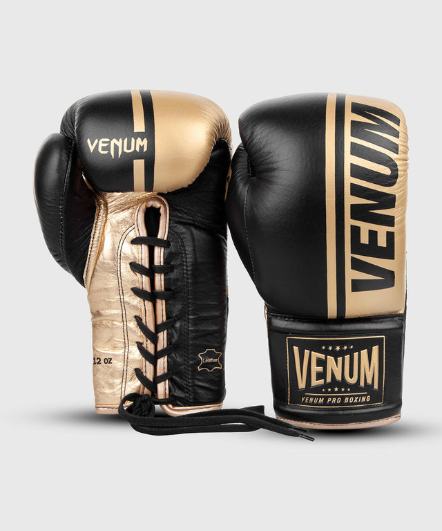 Luvas de boxe Venum Shield – Preto/Ouro