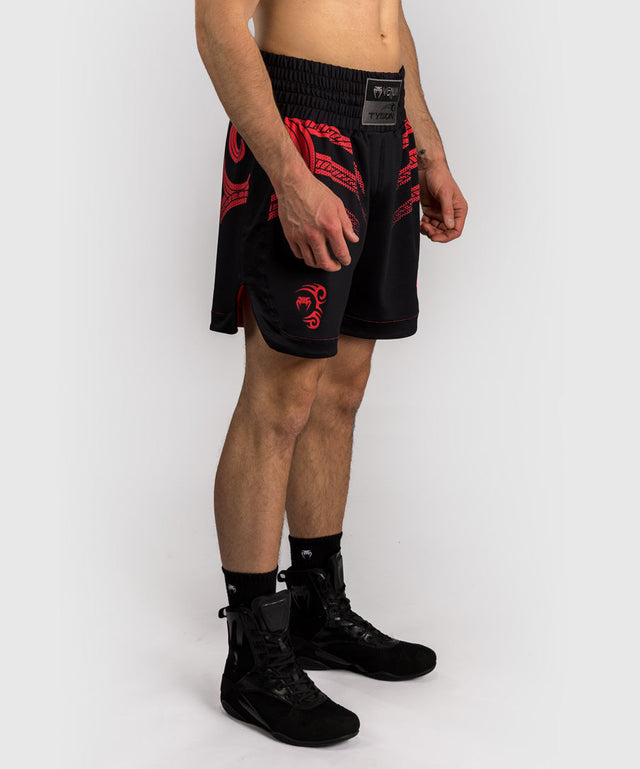 Boxerské trenky Venum x Mike Tyson Tiger – Černé/Červené