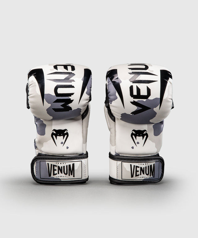 Guantes de sparring MMA Venum Elite – Blanco/Gris