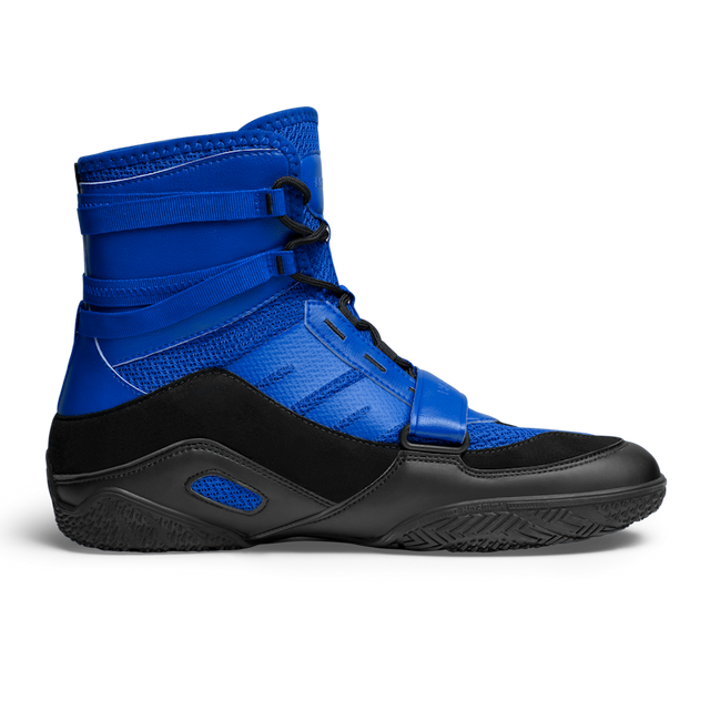 Hayabusa Strike Boxing Shoes - Blue/Black