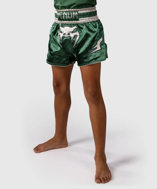 Venum Muay Thai Shorts Inferno Kids – Green