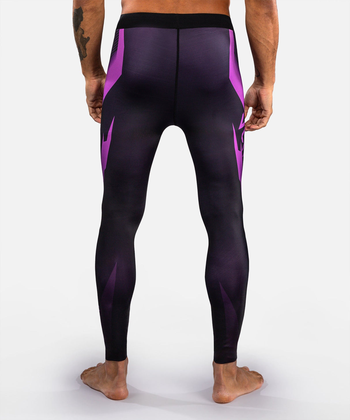 Venum Compressiebroek No-Gi 6.0 - Zwart/Paars