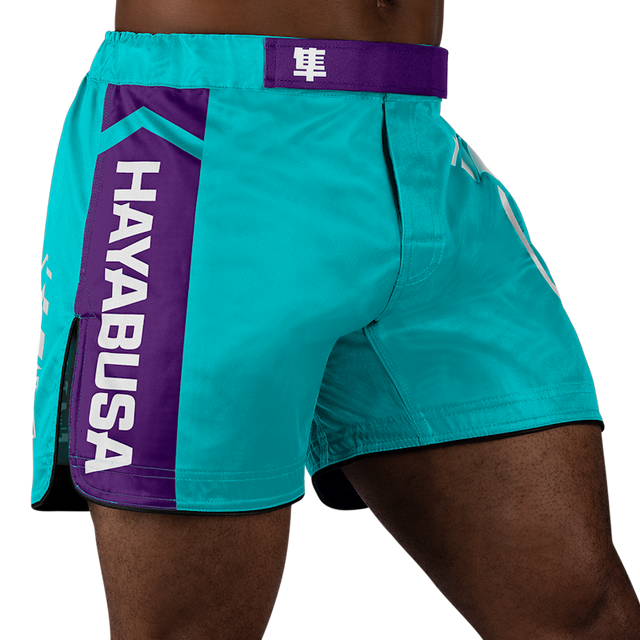 Shorts de MMA Hayabusa Icon – Vert océan