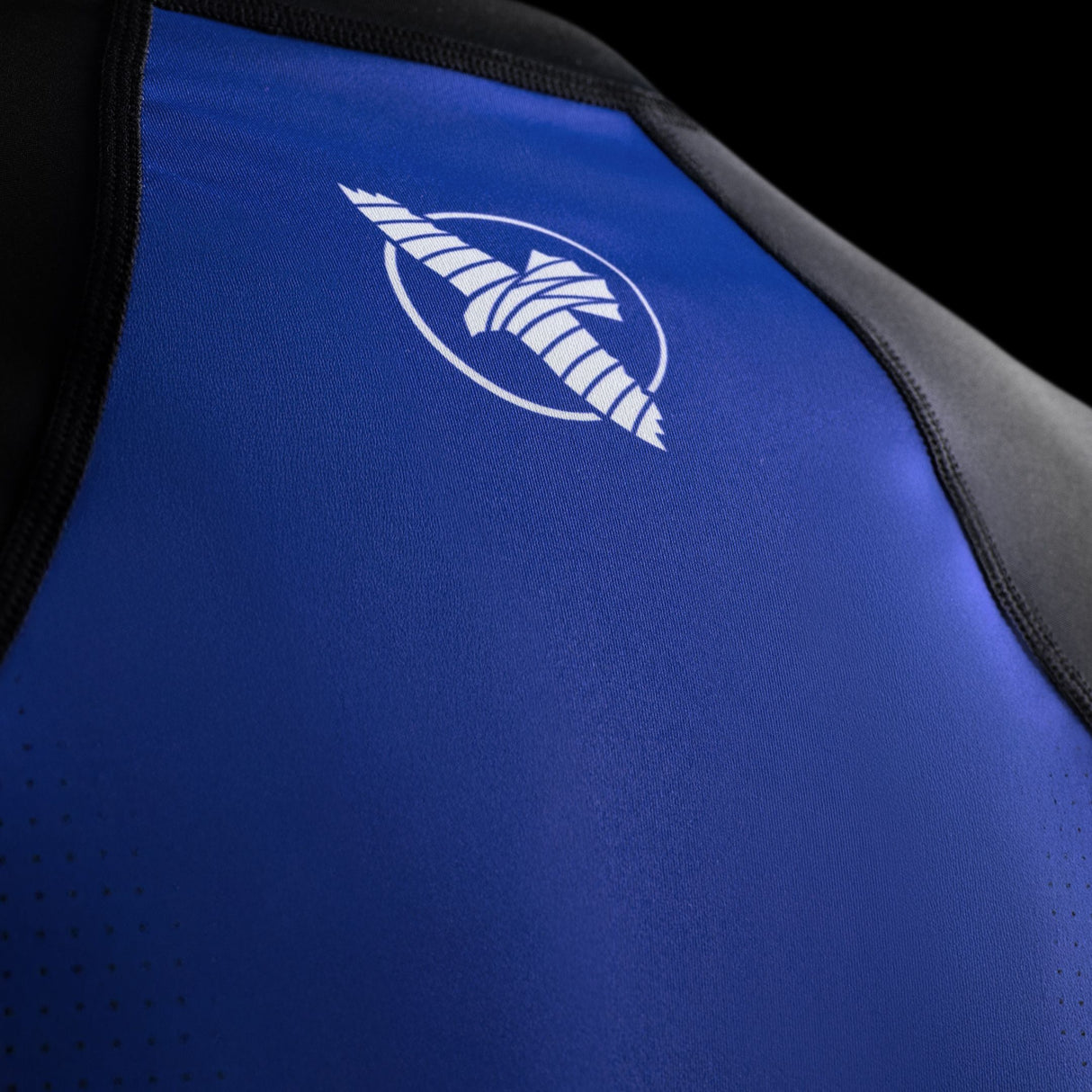 Hayabusa Rashguard Pro Ranked Korte Mouwen - Blauw