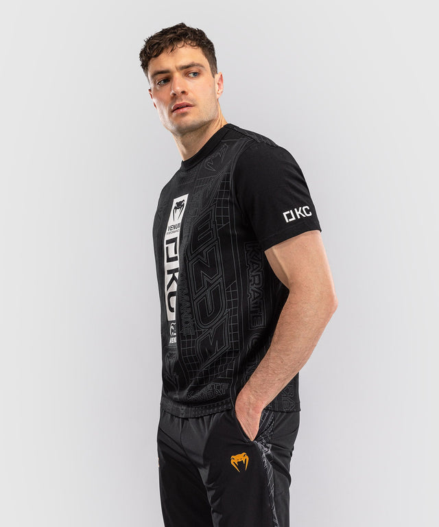 Camiseta Venum Karate Combat – Negro/Gris