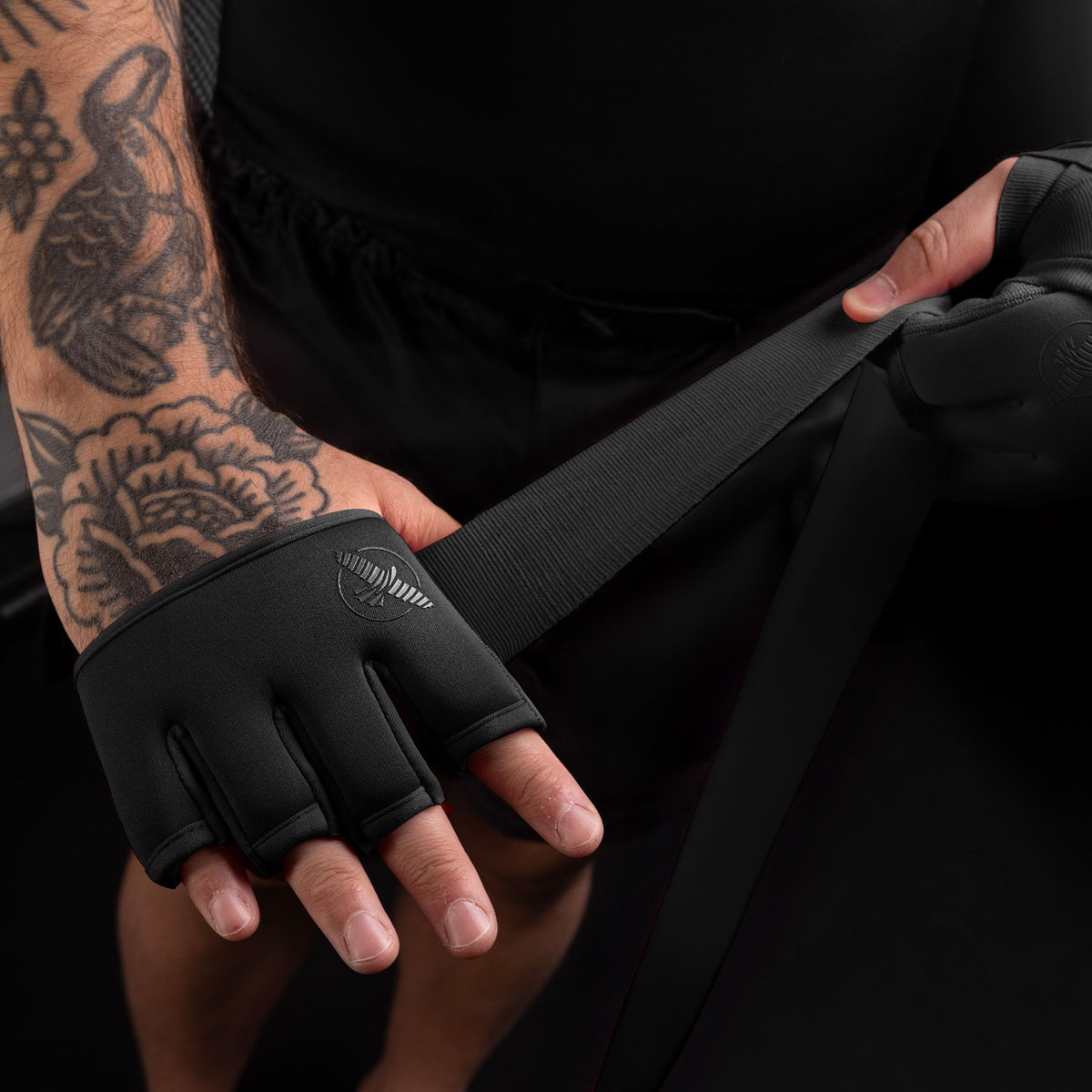 Hayabusa Handwraps Knuckle Guard - Zwart