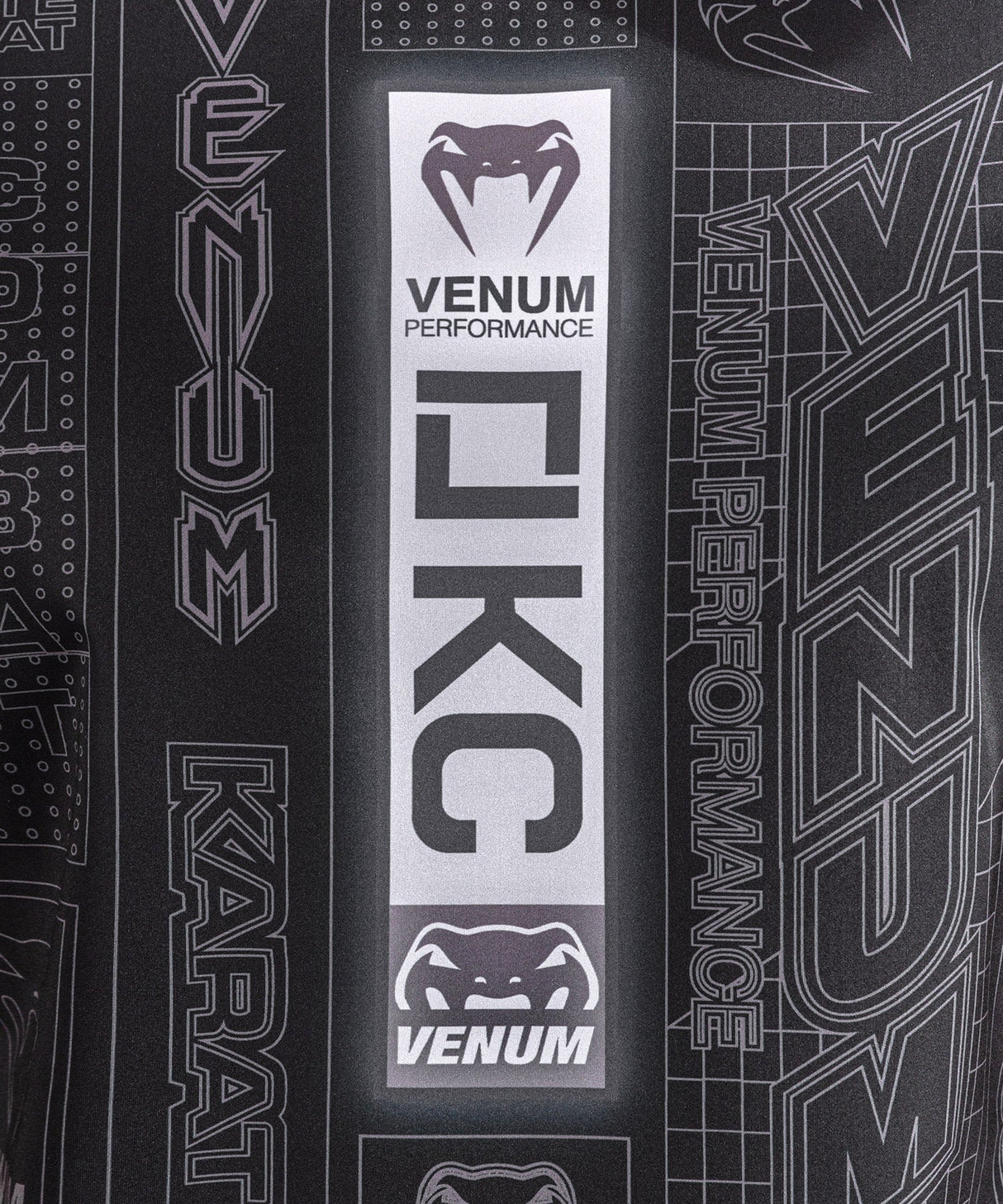 Venum Tank Top Karate Combat Dry Tech - Zwart/Grijs