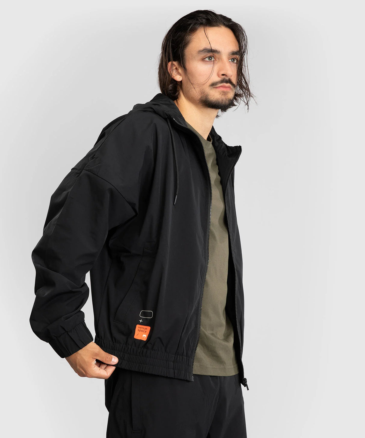 Venum Track Jacket Eclipse - Zwart