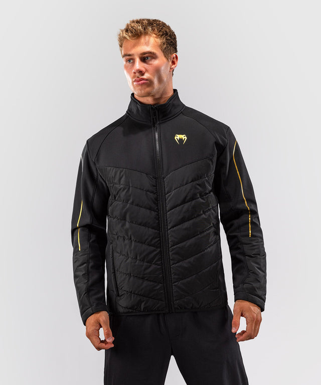Venum Paddock Softshelljack - Zwart/Goud