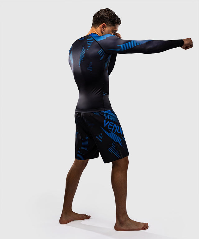 Rashguard Venum No-Gi 6.0 Manches longues – Noir/Bleu